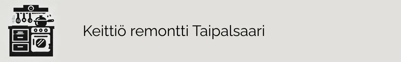 Keittiö remontti Taipalsaari